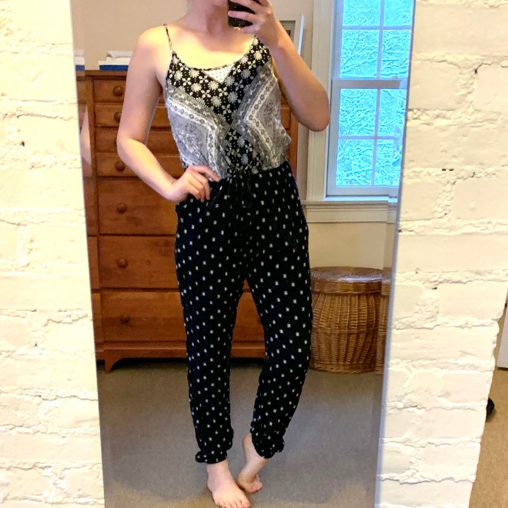 💕Mixed Pattern Jumpsuit Size M